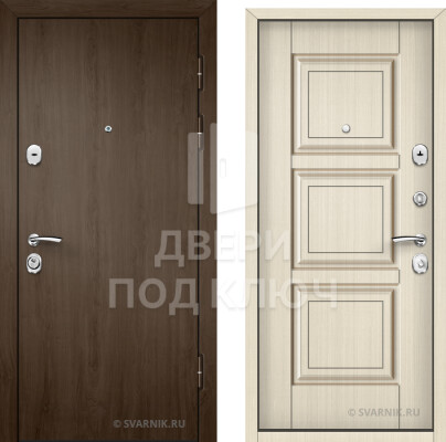 Уличная входная металлическая дверь с шумоизоляцией ДПК-8515