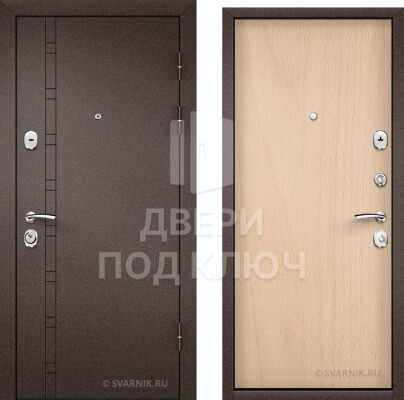 Уличная дверь на заказ ДПК-4225